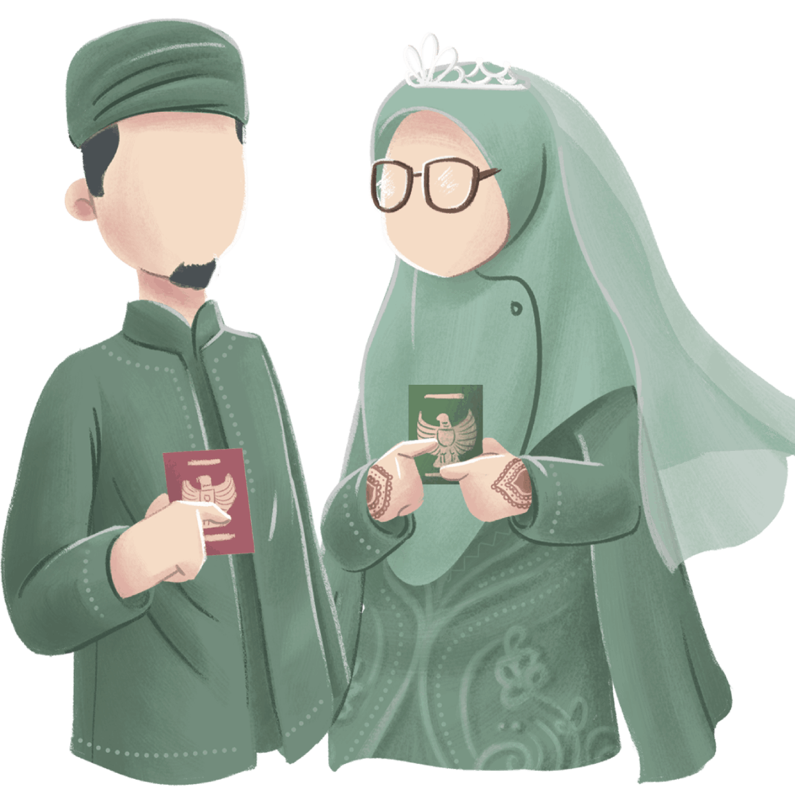 premium-green-jenggotglass-pasangan